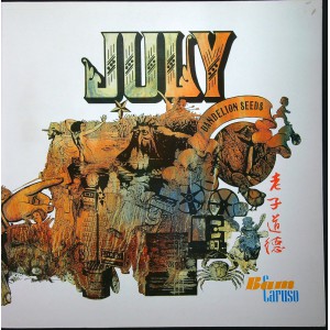 JULY Dandelion Seeds (Bam-Caruso Records KIRI 097) UK 1987 reissue LP of 1968 album (Psychedelic Rock)